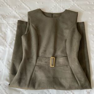 Calvin Klein Suede Dress